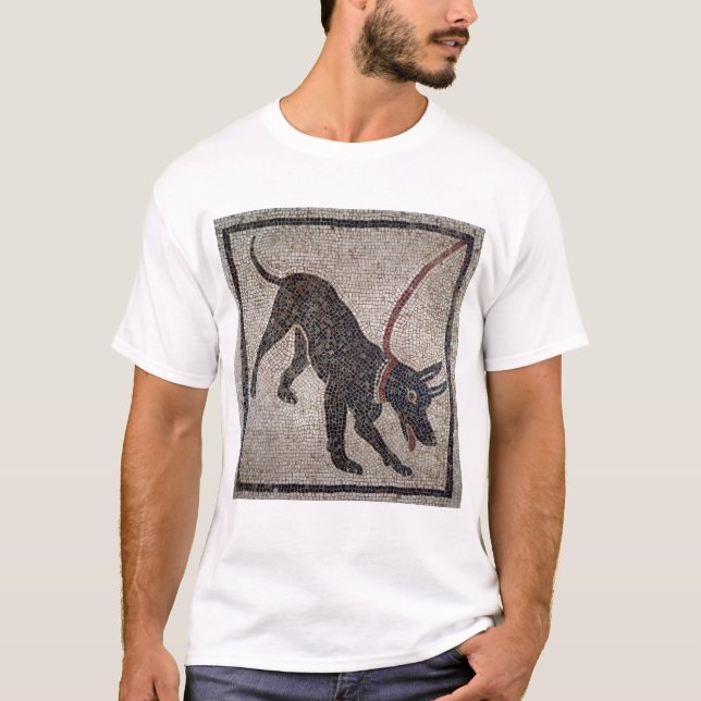 Camiseta Cão em uma trela, de Pompeii (Frente)