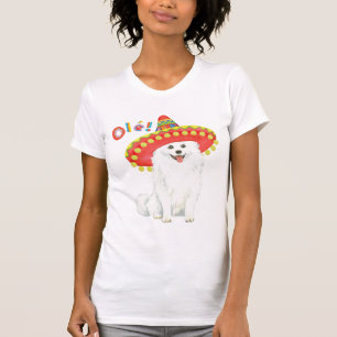 Camiseta Cão Eskimo americano da festa