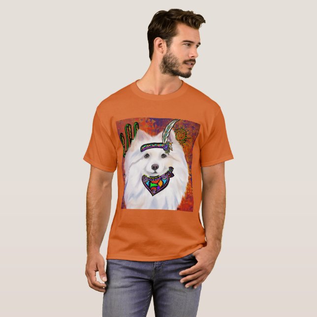 Camiseta Cão Esquimó Americano  (Frente Completa)
