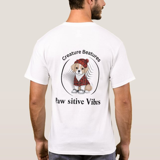 Camiseta cão esquisito em cocaína | Engraçado Sarcasm (Verso)