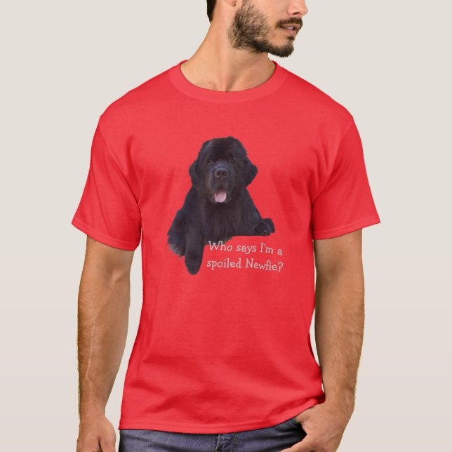 Camiseta Cão estragado de Terra Nova (Frente)