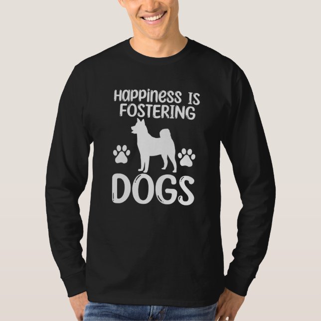 Camiseta Cão-excelente A Dizer Cães-Pet Adoção Salvamento (Frente)