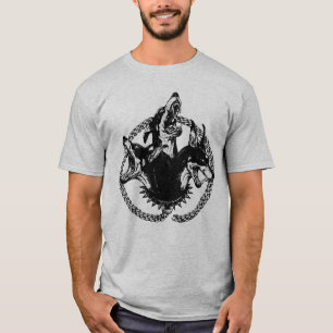 Camiseta Cão Feroz de Três Cabeças