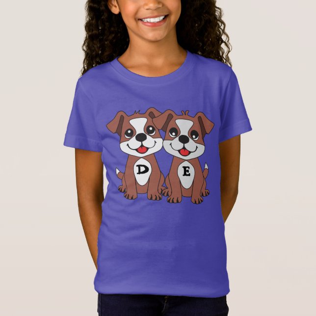 Camiseta Cão gêmeo (Frente)