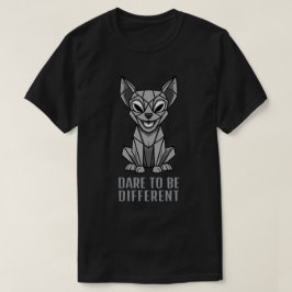 Camiseta Cão Geométrico