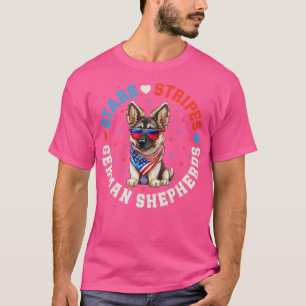 Camiseta Cão german shepherd