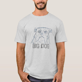 Camiseta Cão grande