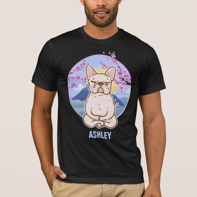 Camiseta Cão-Grande Inglês Kawaii Cute Dog Pet T-Shirt (Frente)