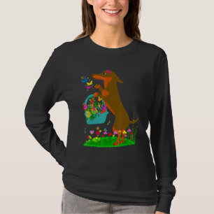Camiseta Cão-Grande-Vidro-Vidro-Vidro-Primavera