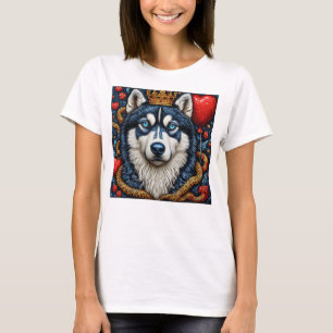 Camiseta Cão Husky
