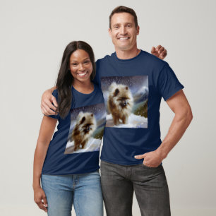 Camiseta Cão Keeshond
