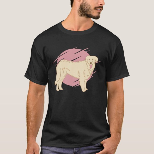Camiseta Cão Kuvasz (Frente)
