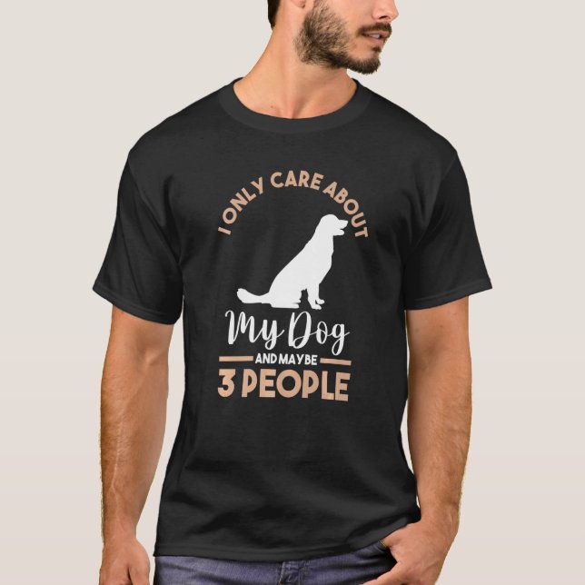 Camiseta Cão Labrador Ouro Retriever 1 (Frente)