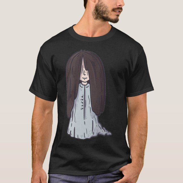 Camiseta Cão-labrador preto escuro (Frente)