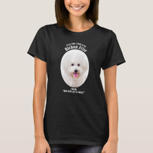 Camiseta Cão Lucky Bichon