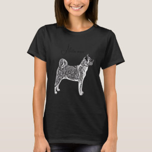 CAMISETA CÃO MÃE AKITA
