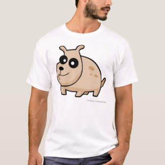 Camiseta Cão manchado dos desenhos animados, Tshirt do