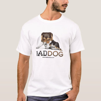 Camiseta Cão mau, cão engraçado