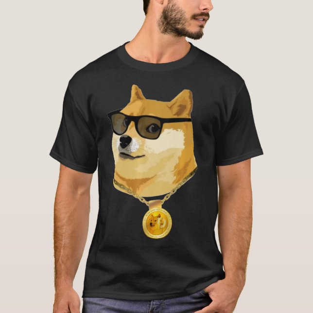 Camiseta Cão-Moedas-Cães - Forex, Crypto, Stock Trading (Frente)