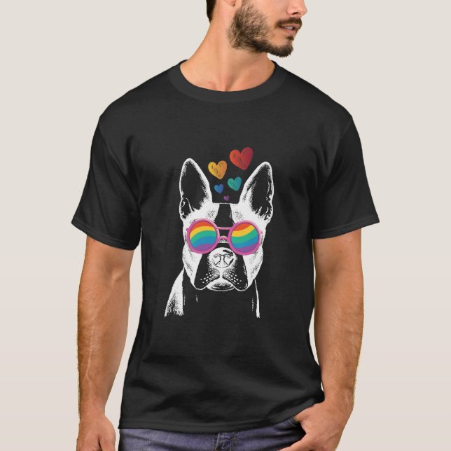 Camiseta cão namorados (Frente)