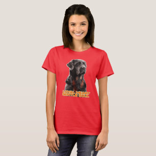 Camiseta Cão Negro Elegante - Arte Pet Realista