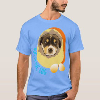 Camiseta cão no ovo 13