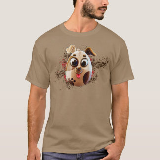 Camiseta cão no ovo 146