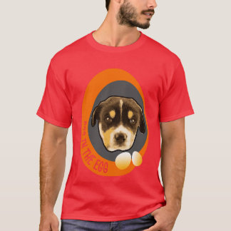 Camiseta cão no ovo 16