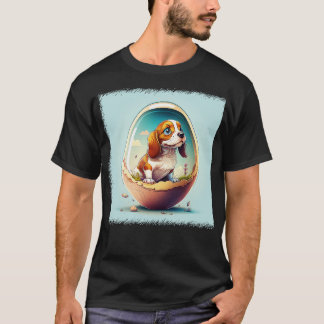 Camiseta Cão no ovo 164