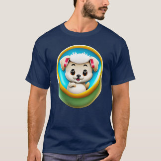 Camiseta Cão no ovo 239