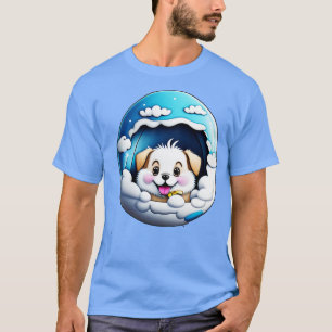 Camiseta Cão no ovo 259