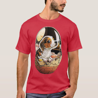 Camiseta cão no ovo 272