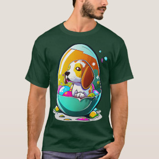 Camiseta cão no ovo 282