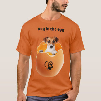 Camiseta cão no ovo 301