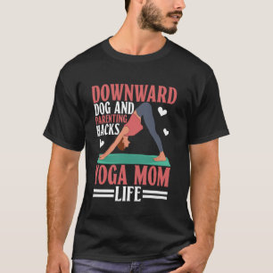 Camiseta Cão Olhando para Baixo e Dicas de Paternidade Yoga