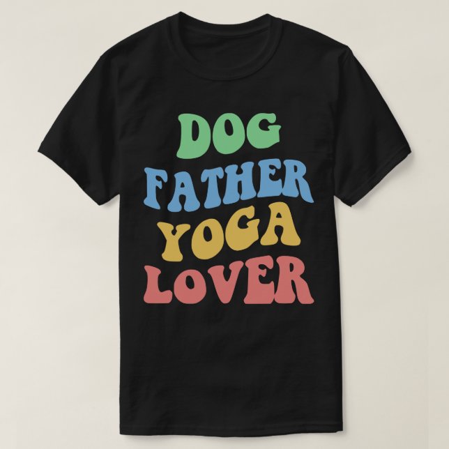 Camiseta Cão Padre Yoga Lover IV (Frente do Design)