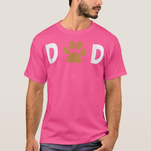 Camiseta Cão Pai Pai De Gato Dia de os pais Pet  Puppy Kitt