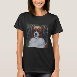 Camiseta Cão Papillon Design