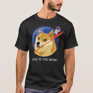 Camiseta Cão Para O Astronauta Da Lua Nasa Shibu Inu Cão Me
