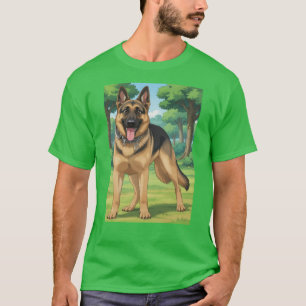 CAMISETA CÃO PASTOR
