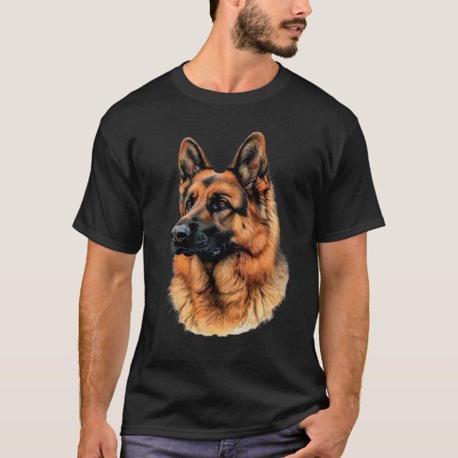 CAMISETA CÃO PASTOR (Frente)