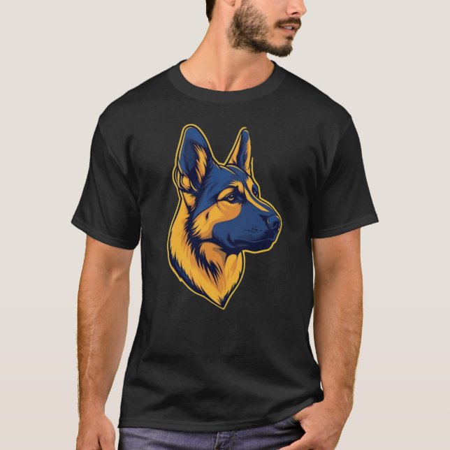 CAMISETA CÃO PASTOR (Frente)