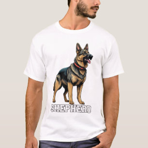 CAMISETA CÃO PASTOR