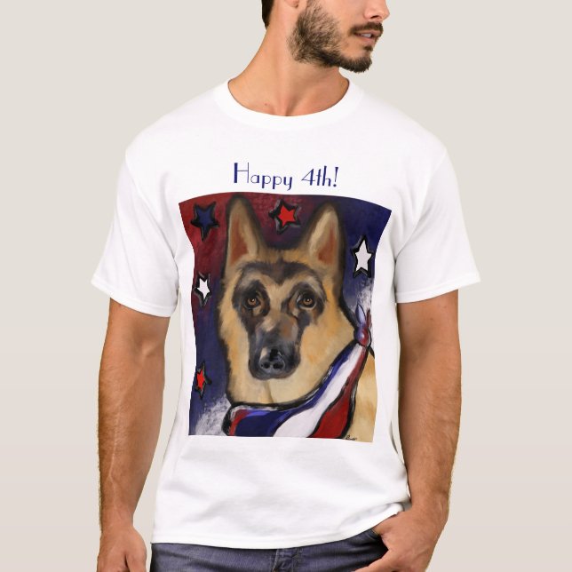 CAMISETA CÃO PASTOR ALEMÃO (Frente)