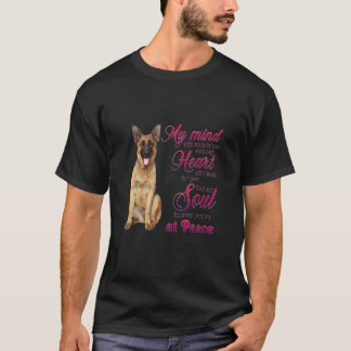 Camiseta Cão Pastor Alemão Memorial Pai Cachorro Mãe Cachor