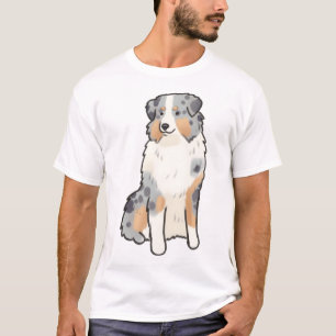 Camiseta Cão pastor australiano Mágico