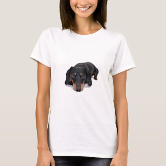 Camiseta Cão pequeno do Dachshund