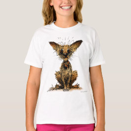 Camiseta Cão pequeno engraçado bonito