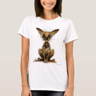 Camiseta Cão pequeno engraçado bonito