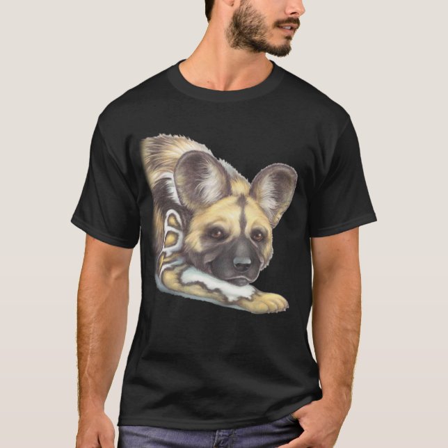 Camiseta Cão Pintado Africano (Frente)